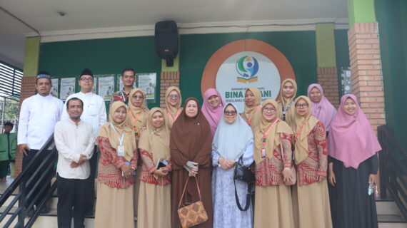 SDIT Bina Insani Terima Kunjungan Studi Tiru dari Sekolah Ar-Raudah Lampung