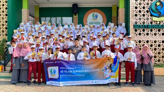 Dari Kata Menjadi Karya, Karya Puisi Siswa SDIT Bina Insani Dibukukan Bersama Nyalanesia